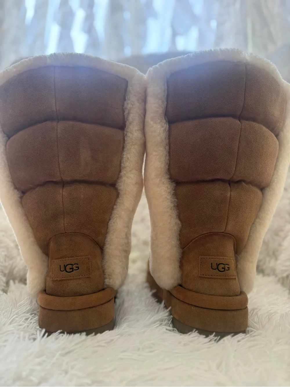 UGG Shearling-Lined Chillapeak Winter Boots - Chestnut Brown
